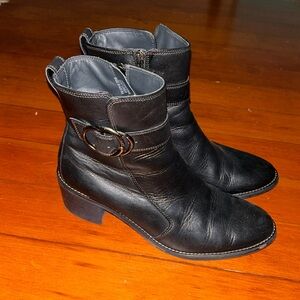 Paul green black bootie